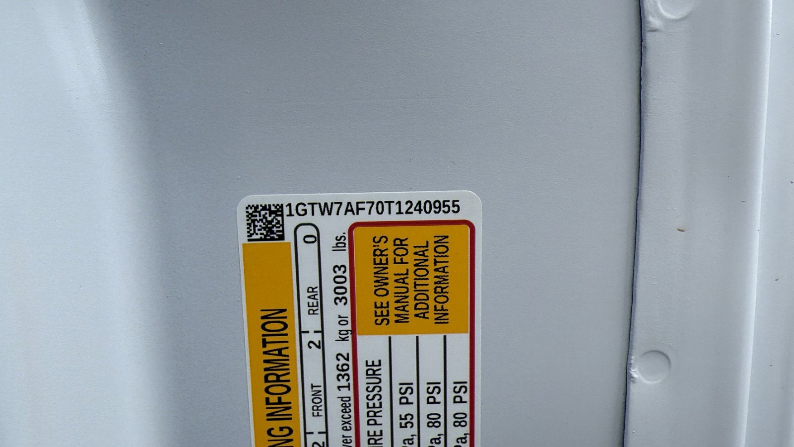 2026 GMC Savana Cargo Work Van