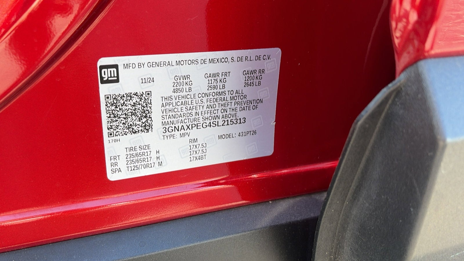 2025 Chevrolet Equinox LT
